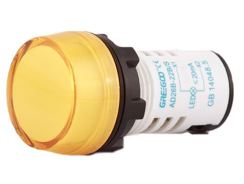 Kontrolka LED żółta 230V AC/DC