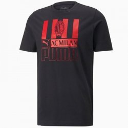 Koszulka Puma AC Milan Football Core Tee 767597 01 czarny XL