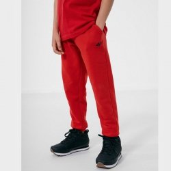 Spodnie 4F HJZ22-JSPMD001 62S czerwony 134 cm