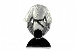 Statuetka Judo GTsport 13 cm srebrny
