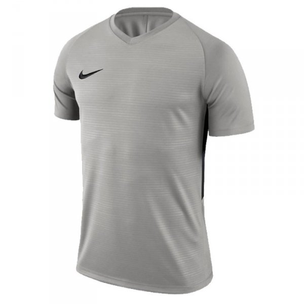 Koszulka Nike Y Tiempo Premier JSY SS 894111 057 szary M (137-147cm)