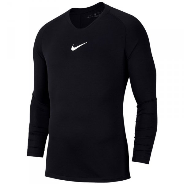 Koszulka Nike Y Park First Layer AV2611 010 czarny S (128-137cm)