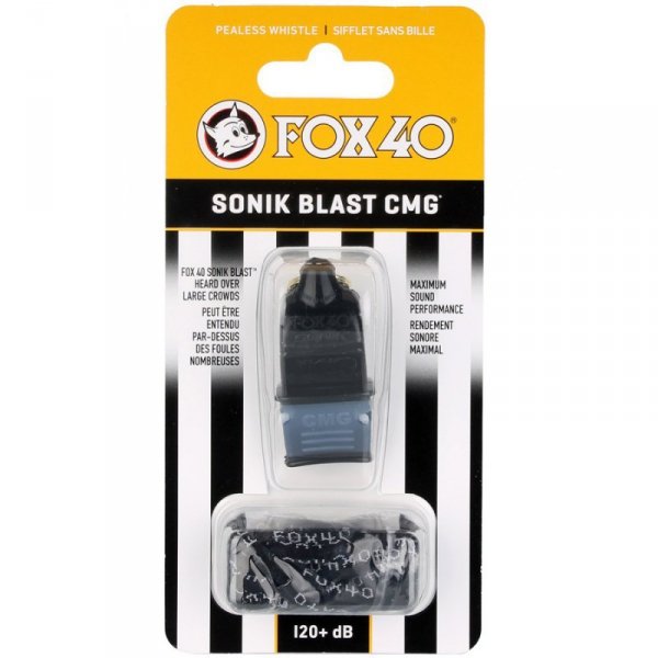Gwizdek Fox 40 CMG Sonik Blast 125 dB czarny