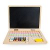 Drewniany laptop edukacyjny tablica magnetyczna Ecotoys