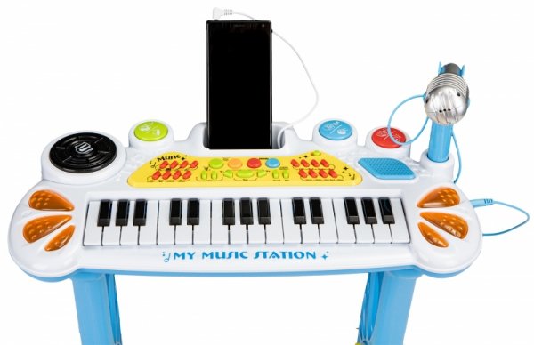 Keyboard organki pianinko z mikrofonem mp3