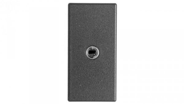 Simon Connect Gniazdo K45/2 audio żeńskie 3,5mm stereo mini-jack szary grafit K123B/14