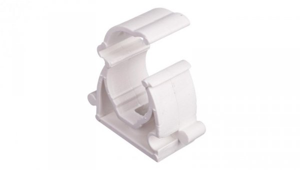 Uchwyt zamknięty do rur 16mm biały UZ 16 10181 /100szt./