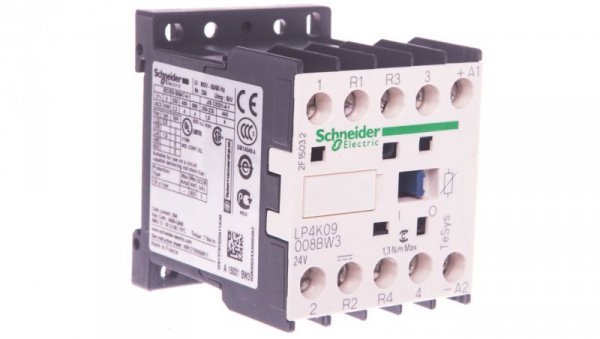 Stycznik pomocniczy 10A 2Z 2R 24V DC LP4K09008BW3