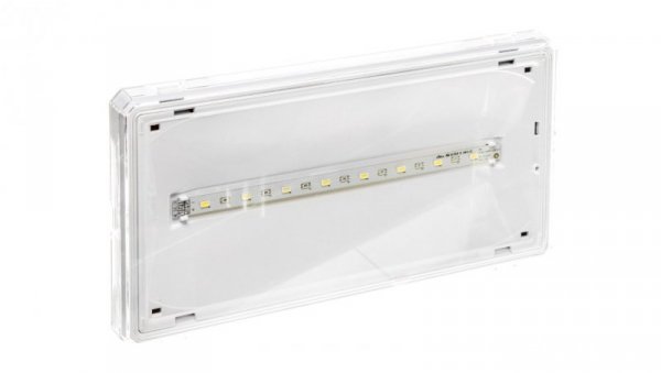 Oprawa awaryjna EXIT IP65 1W 1h dwuzadaniowa biała ETE/1W/C/1/SA/X/WH