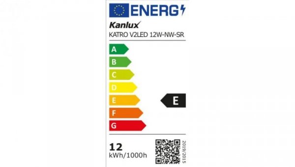 Oprawa downlight LED 12W KATRO V2LED 12W-NW-SR 660lm 4000K 28939