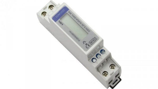 Licznik energii jednofazowy 1P 45A SDM120D (MID)