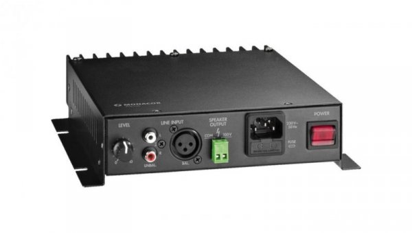 Moduł wzmacniacza PA z wyjściem 100V. 1 x 40WRMS z modułem Dante AKB-160DT