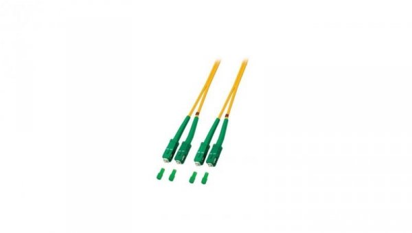 Patchcord światłowodowy OS2 9/125 SM SC/APC-SC/APC Dpx 15m