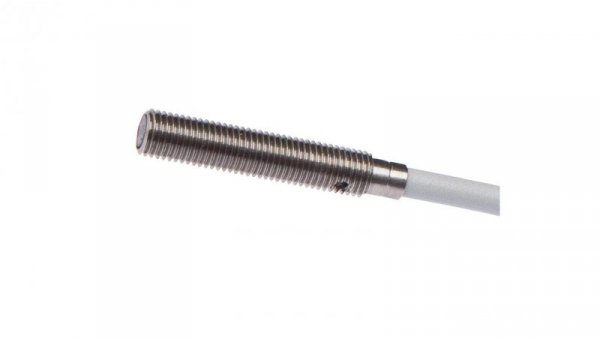 Czujnik indukcyjny M4x0.5 22mm zabudowany Sn 1 10-30V DC PNP NO IO-Link złącze kablowe M8 3-pinowe 0.15m IP67 IB040176