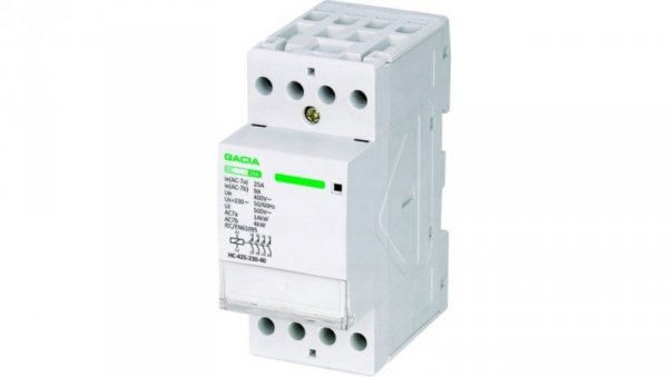 Stycznik modułowy 25A 2P 4NO 230V