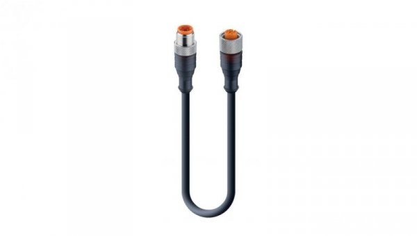 Kabel konfekcjonowany obustronnie zakończony złącza M12 4-pin męskie żeńskie proste RST 4-RKT 4-225/10 M