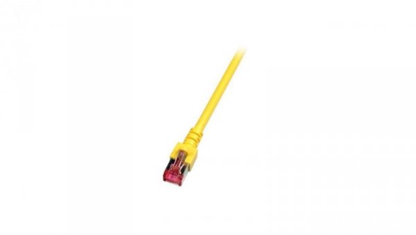 Patchcord SFTP 1,5m Cat.6 LSZH żółty