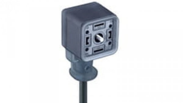 Złącze kablowe zaworowe odlewane żeńskie 2 + 2 PE 24 V dioda tłumiąca PVC 3 X 0.75 mm2 GAN22LU-S24-6091000