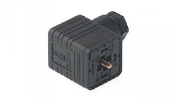 Złącze przyłączeniowe do gniazdka kablowego centralną śrubą M3x35 2 + PE tłumik kablowy M16 (max. 1.5 mm2) GDM 2016 schwarz