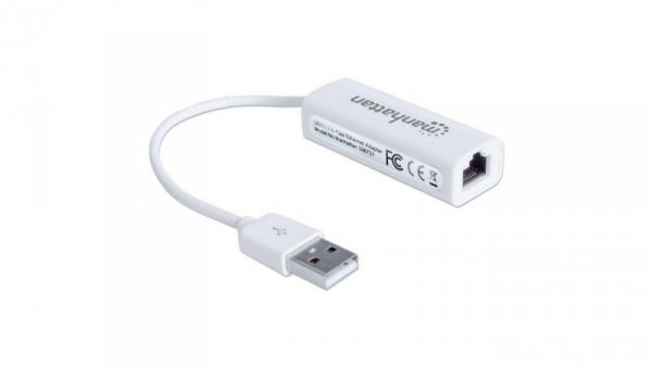 Karta Sieciowa Adapter USB-A 2.0 na Fast Ethernet RJ45
