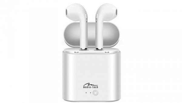 Słuchawki Media tech MT3589W (douszne Bluetooth z wbudowanym mikrofonem kolor czarny