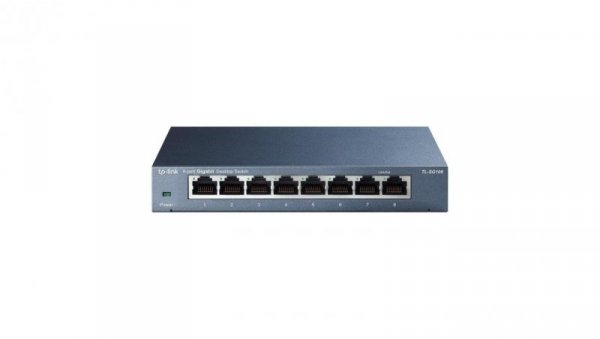 Switch TP-LINK TL-SG108 (8x 10/100/1000Mbps)