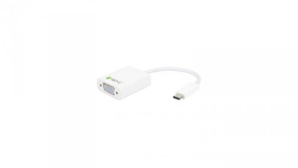 Adapter USB C 3.1 Na Vga M/Ż IADAP USB31-VGA