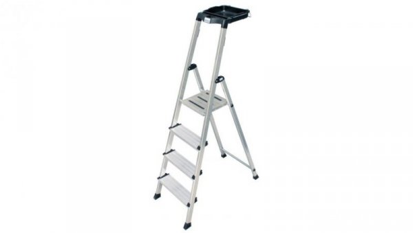 Drabina 4 stopniowa aluminiowa Krause Secury 126528