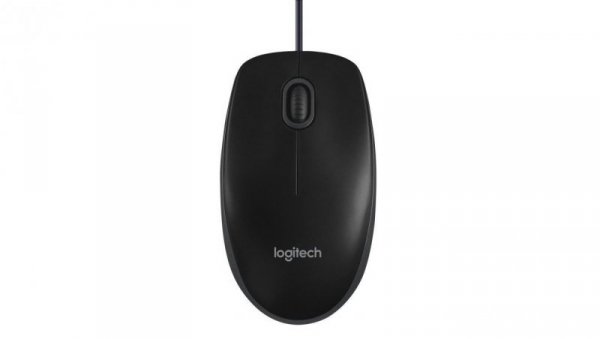 Mysz Logitech B100 910-003357 (optyczna 800 DPI kolor czarny)
