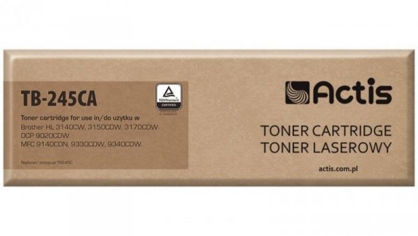 Toner ACTIS TB-245CA (zamiennik Brother TN-245C Supreme 2200 stron niebieski)