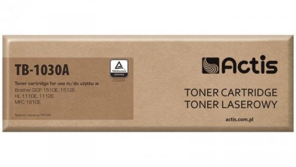 Toner ACTIS TB-1030A (zamiennik Brother TN-1030 Supreme 1000 stron czarny)