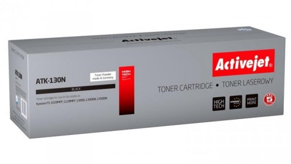 Toner Activejet ATK-130N (zamiennik Kyocera TK-130 Supreme 7200 stron czarny)