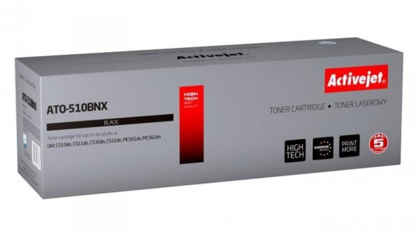 Toner Activejet ATO-510BNX (zamiennik OKI 44973508 Supreme 7000 stron czarny)