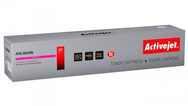 Toner Activejet ATO-301MN (zamiennik OKI 44973534 Supreme 1500 stron czerwony)