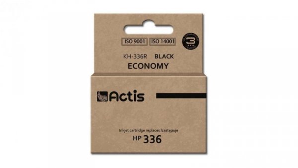 Tusz ACTIS KH-336R (zamiennik HP 336 C9362A Standard 9 ml czarny)