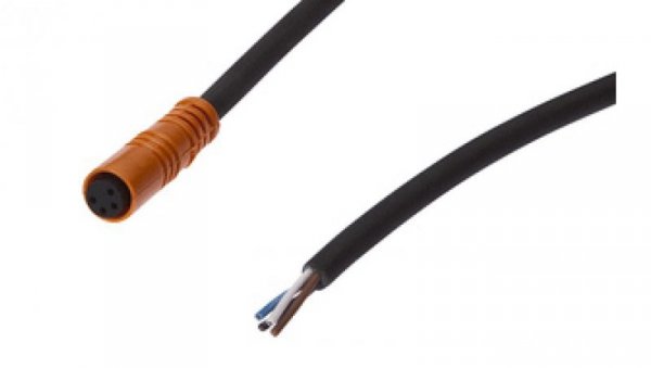Złącze do samokonfekcjonowania Mini proste żeńskie 4-pinowe końcówka niezarobiona 4x0,34mm² PUR VK200315