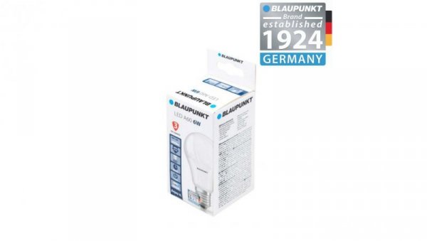 Blaupunkt Żarówka LED E27 6W barwa naturalna, BLAUPUNKT-E27-6W-NW
