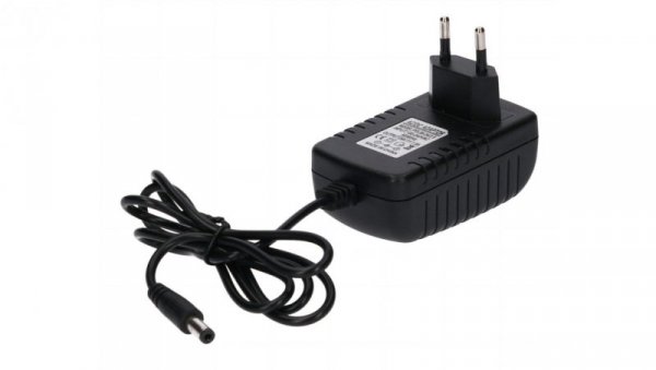 Zasilacz led gniazdkowy 24V 36W 5.5/2.5 czarny