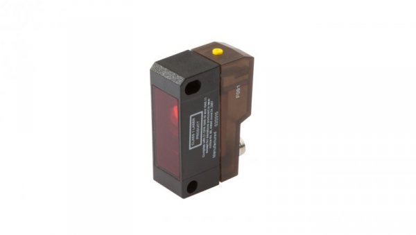 Czujnik laserowy odbiciowy 15x32x43mm Sn: 10000mm 10-30V DC PNP Antykoincydencja złącze M8 4pin IP67 PR430470