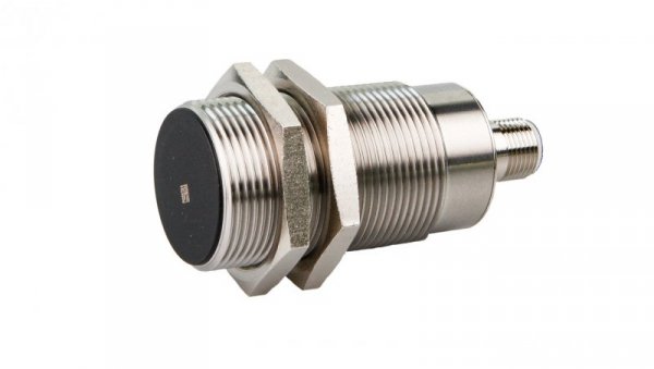 Czujnik indukcyjny M30x1,5 dł: 70mm zabudowany Sn: 15mm 10-30V DC PNP NO złącze M12 3pin IP67 IB300123