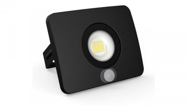 Naświetlacz SURFI 20W 1400lm 3000K IP65 czarny czujnik LFL420BS