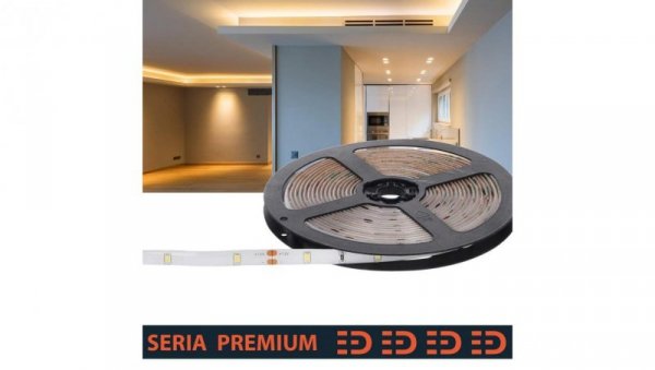 Taśma Premium IP63 12V 30led 2800-3200K SMD2835 (5)