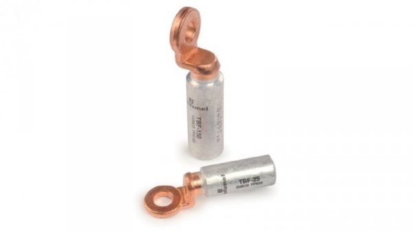 Końcówka kablowa oczkowa CU/AL 16mm2 / Końcówka Bimetal / 110100 AL-CU TBF-16