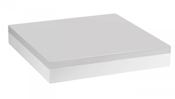Plafon LED 12W 800lm 3000K/ciepła IP44 IK10 kwadratowy wodoodporny biały LED SMART-S White 12W WW GXLS223
