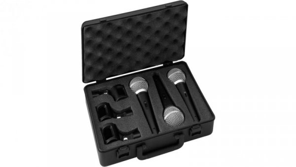 Zestaw mikrofonów dynamicznych, wokalowych DM-3SET