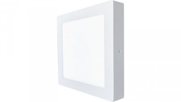 Oprawa nasufitowa LED 18W 1350lm 2800K/ciepła IP20 kwadratowy biały LED90 FENIX-S White 18W WW GXDW034