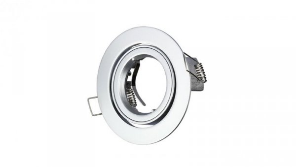 Oprawa punktowa Oczko 1xGU10 IP20 Okrągła Metaliczna Szarość 3647