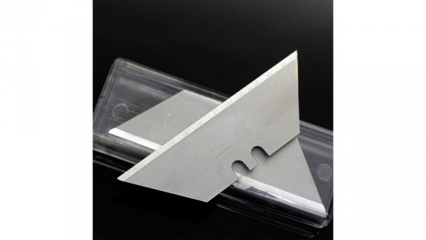 Ostrza trapezowe wymienne 19mm / Zestaw ostrzy trapezowych 61*19MM / 10 sztuk
