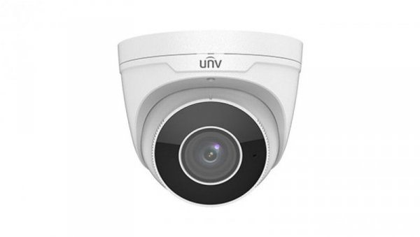 Kamera sieciowa IP kopułkowa 2Mpix (1920x1080) 30kl/s Ultra 265 120db WDR Smart IR 40m Obiektyw 2,8-12mm motozoom, mikrofon