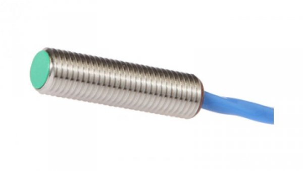 Czujnik indukcyjny M8x1 dł: 30mm zabudowany Sn: 2mm 12-30V DC PNP NO IO-Link, kabel 1m IB08A013